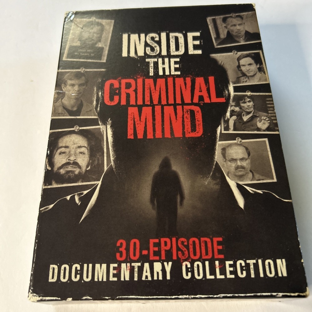 Inside the Criminal Mind:‎ 30-Episode Documentary Collection DVD 2014 6-Disc Set